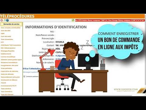 LePousse.com - COMMENT ENREGISTRER UN BON DE COMMANDE OU UNE LETTRE DE COMMANDE OU UN MARCHE PUBLIC