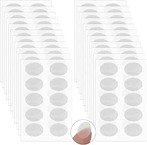 DaKuan 500 Ear Lobe Support Patches - Earring Lift Pads for Long Wearing