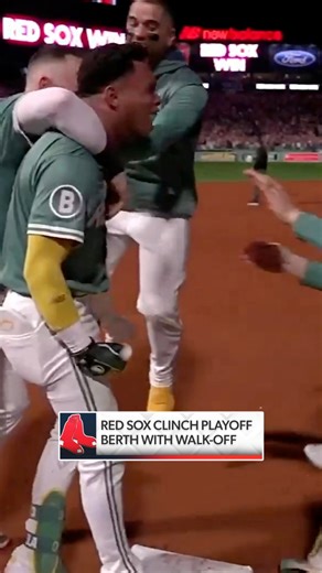 933K views · 19K reactions | THE RED SOX ARE GOING TO THE POSTSEASON FOR THE FIRST TIME SINCE 2021! (via MLB) | MLB on FOX | Facebook