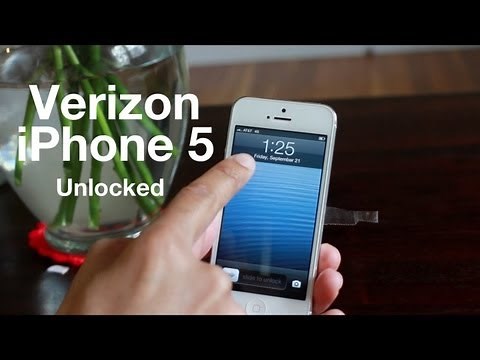 Verizon iPhone 5 GSM Unlocked - works with AT&T, etc.