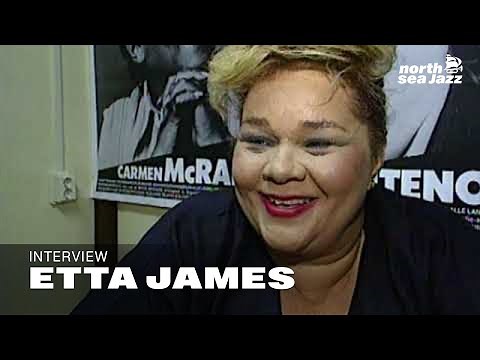 Etta James - Interview at the North Sea Jazz Festival 1993