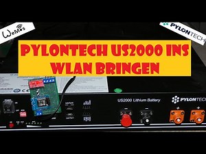 LiFePo4 Pylontech US2000 ins WLAN bringen - auslesen und überwachen - das Smarte BMS
