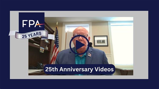 We switch gears a little bit for this month's 25th anniversary video as we hear from a number of leaders of organizations FPA has partnered with over the last 25 years. Homes For Our Troops, XY Planning Network, FP Canada, and the Investment Adviser Association dropped us a line recently and we are honored to call them partners. Reminder: Throughout the year, be on the lookout for exciting 25th anniversary-related content, events, giveaways, and more. We can't wait to celebrate with you all year