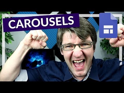 How to add Image carousel to Google Sites BIG update