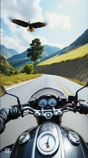 Epic Motorcycle Ride Through Mountain Roads | USA Biker Adventure Shorts