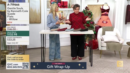 You are watching Shoe Shopping with Jane on QVC®. Shop the show, here: https://qvc.co/qvcshopnowdecember25 | QVC Live