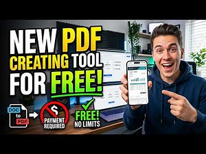 New FREE PDF Tool (Create PDFs Instantly – No Limits!)
