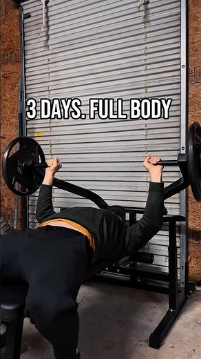 3 Days a Week Is Enough