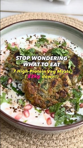 7 Days of High-Protein Vegetarian Meals for Weight Loss | This is What 100gm of Protein Looks Like