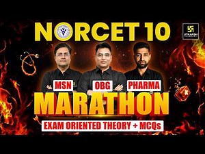 NORCET 10 Marathon Class | MSN, OBG & Pharma | NORCET 10 Preparation | Utkarsh Nursing Classes