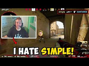 CS:GO Pros reacts to S1MPLE PLAYS (XANTARES, NiKo, Stewie2k, Loba and more)