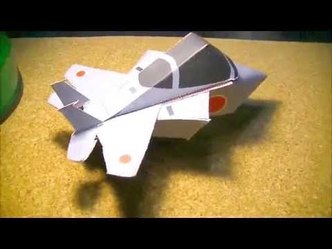 Paper craft. McDonnell Douglas F-15 Eagleペーパークラフト F-15戦闘機