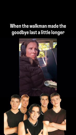 Thinking of *NSYNC on Instagram: "When you think the cd skipped, but that was actually part of the song.🤣* NSYNC holding that note.Perfect harmony. On purpose. But man did it bring me back to the Walkman days lol in the words of the great Justin Timberlake: CDs? Cdeeznutz 😆#nsync #90s #cd #throwback"