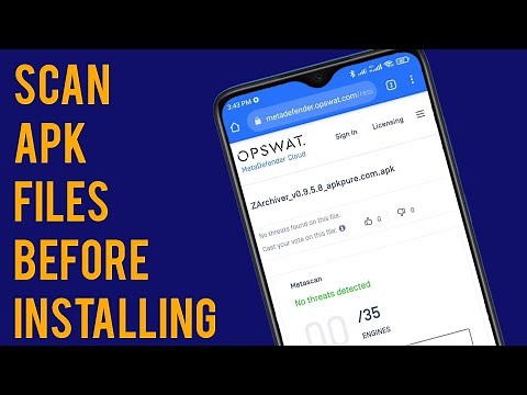 How to Scan APK Files Before Installing to Check Whether They Have a Virus