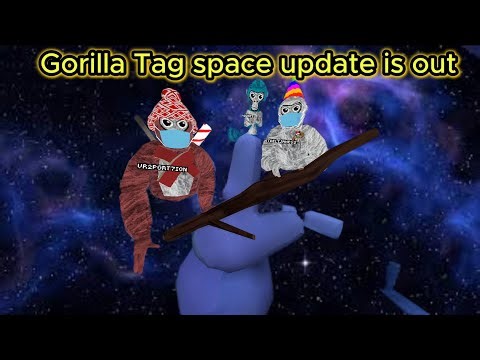 Gorilla Tag new winter space Update is finally out