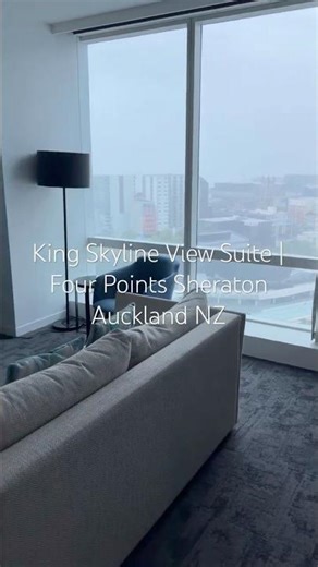 King Skyline View Suite | Four Points by Sheraton Auckland #Shorts #staycation #travel #hotel