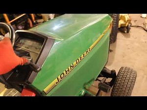 John Deere 425 445 455 Deck Installation