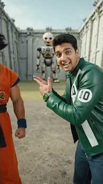 Ben 10 vs Goku in Squid Game! 🦑💥 | The Ultimate vlog