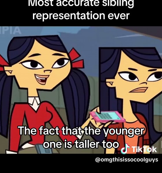 They were so real #fyp #trending #viraltiktok #foryoupage #tdi #totaldrama #clips #scenes #emma #kitty #ridonculousrace #funny #siblings #besties