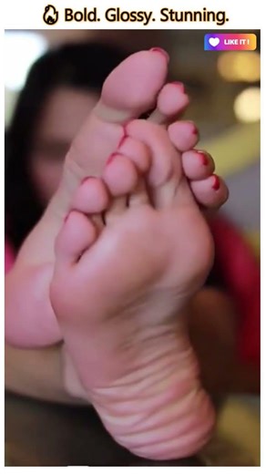 Rosy Red Toes with Fiery Glow 🔥🌹 : Beautiful Feet, Pretty Feet, Cute Toes #footcare #chictoes