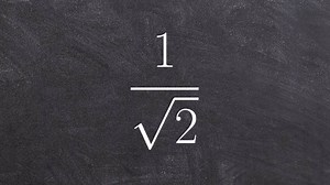 Simplifying a radical expression by rationalizing the denominator