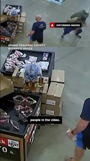 New video shows man with knife stabbing people inside Walmart