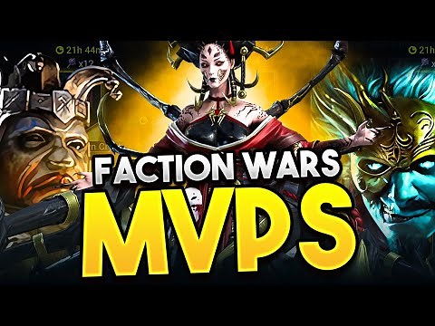 Faction Wars Hard MVP CHAMPIONS!! ft.‪@YST_Verse‬ | Raid: Shadow Legends