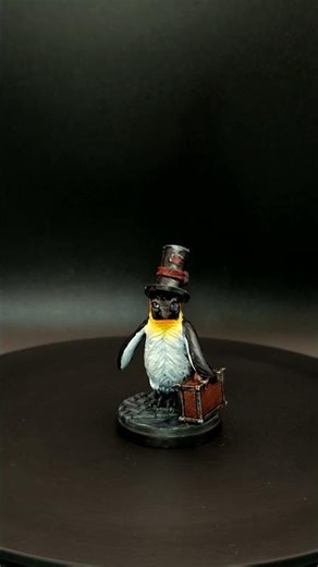 Etherfields - Business Penguin #miniaturepainter #minipainting #etherfields