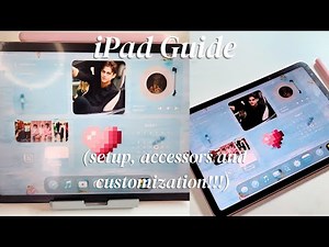 How To Set Up and Customize Your iPad + accessors (iPadOS 26 CUSTOMIZATION)