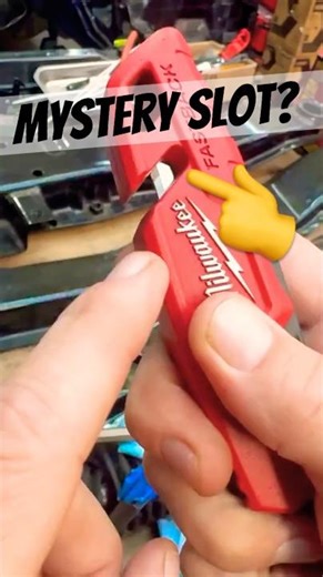 Why Does Milwaukee Fastback Utility Knife Have Secret Slot?