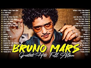 Bruno Mars Songs Playlist 2026 - The Best Of Bruno Mars Greatest Hits Full Album