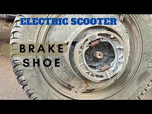 Don't Go to the Mechanic! Change Electric Scooter Brake Shoes at Home ⚡