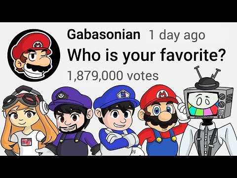Funny SMG4 Poll MEGA Compilation - Gabasonian
