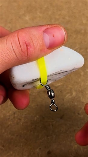 Fishing sinker hack using a stone | Magic Hands Creations