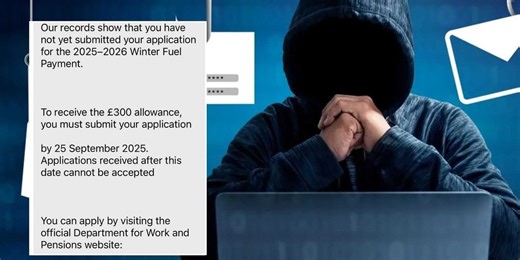 DWP scam warning issued over fake Winter Fuel Payment texts
