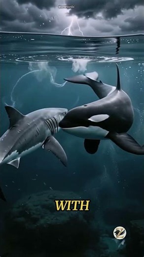 The Ghost Of The Deep: Black Shark Vs Ocra! 🦈 #wildlife