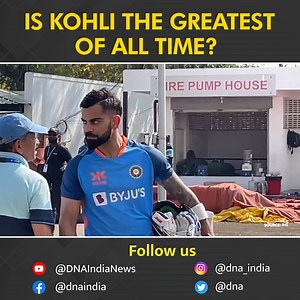 178K views · 10K reactions | Kohli becomes fastest batter to score 25,000 runs across formats; fans believe he is GOAT #ViratKohli | #DNAVideos For more videos, click here https://www.dnaindia.com/videos | DNA India | Facebook