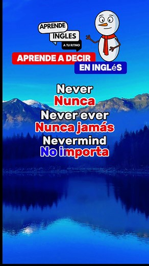Aprende frases con never, una manera fácil rápida y sencilla de aprender inglés #inglésconfechas #reelsviralシfb #InglésEsencial #TrucosDeInglés #fypシ゚ #InglésDiario #HablarComoNativo #InglésNatural #InglésConversacional #aprenderinglés | Aprende Ingles a tu Ritmo