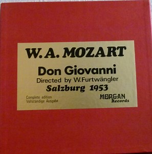 W. A. Mozart, W. Furtwängler - Don Giovanni Directed By W. Furtwängler. Salzburg 1953