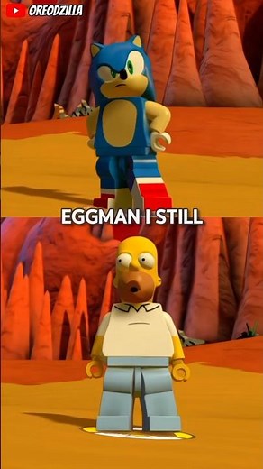 Sonic Interactions in Lego Dimensions #videogames #legogames #lego