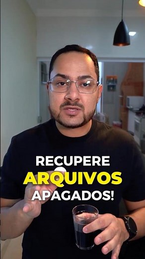 Fiz isso e recuperei TODOS os ARQUIVOS apagados da lixeira do PC 🤯
