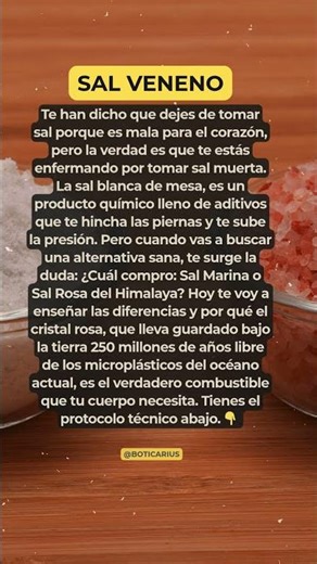 ¿SAL MARINA O HIMALAYA? 🧂 ¡La verdad sobre cuál es la MEJOR SAL para tu salud!