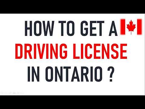 How to get a Driving License in Ontario? - G class Graduate Licensing System Explained