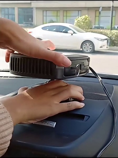 Portable Car Heater Defroster-150W 12V Portable Car USB Heaters, Collapsible Car Heaters Fan Defogger 2 in 1 Modes, Heating & Cooling for Fast Heating Defrost Defogger&Windscreen Fan Cigarette Lighter