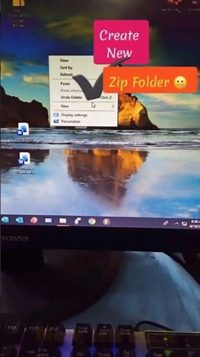 Step - by - step guide to Create # Zip Folder in your Computer