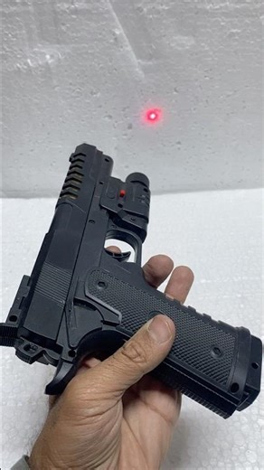 Toy Gun With Laser Light 😱 | Close-Up Test #shorts