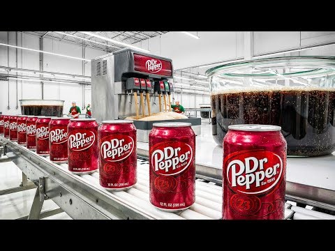 Inside the Dr Pepper Factory: From Raw Syrup to Sparkling Perfection (Full Process)