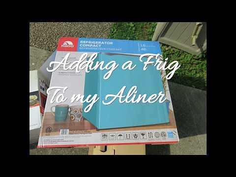 Adding a Refigerator to my Aliner