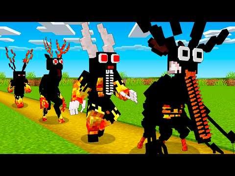 Upgrading Deer Monster to GOD in Minecraft