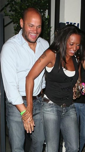 Mel B and Stephen Belafonte enjoying the good times together